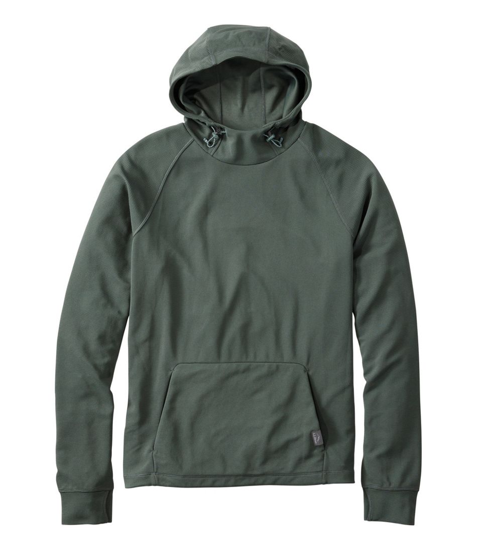 L.L.Bean | Men's VentureStretch Ottoman-Rib Hoodie