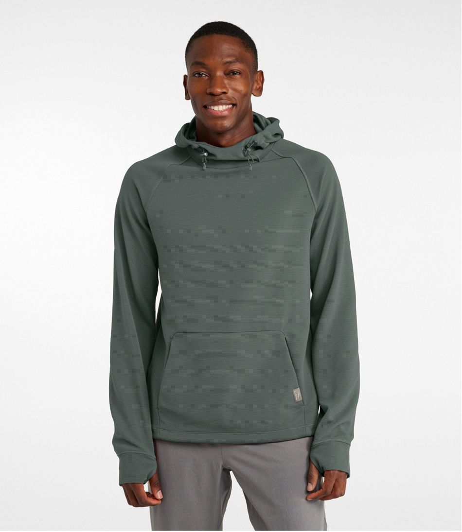 L.L.Bean | Men's VentureStretch Ottoman-Rib Hoodie