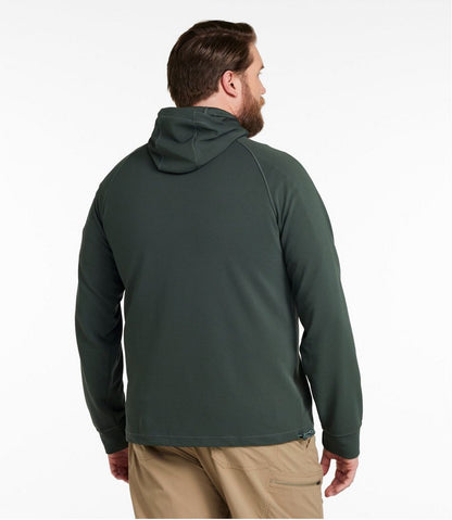 L.L.Bean | Men's VentureStretch Ottoman-Rib Hoodie