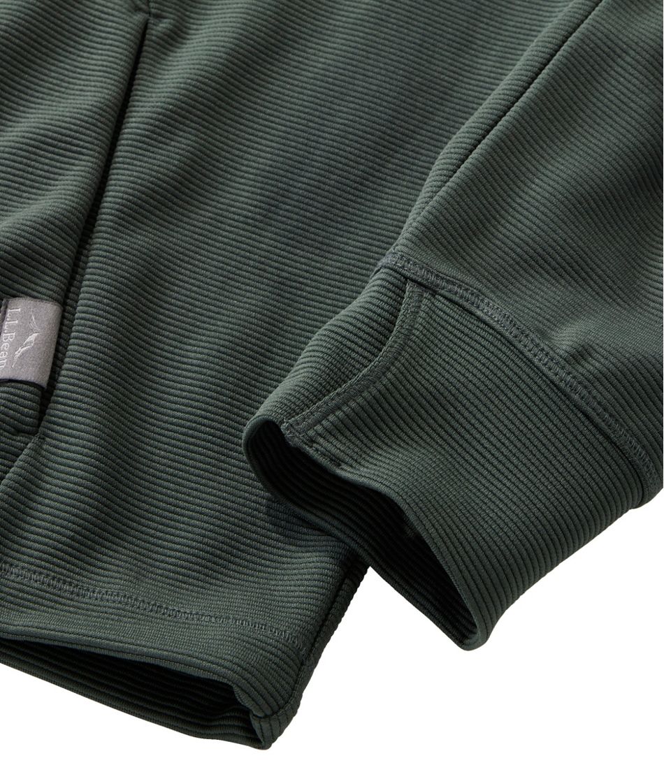 L.L.Bean | Men's VentureStretch Ottoman-Rib Hoodie