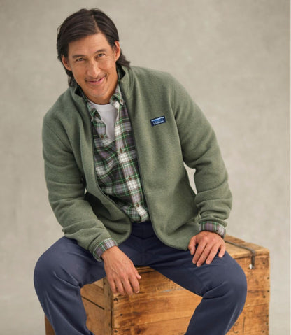L.L.Bean | Men's Lakewashed Double-Knit Full-Zip