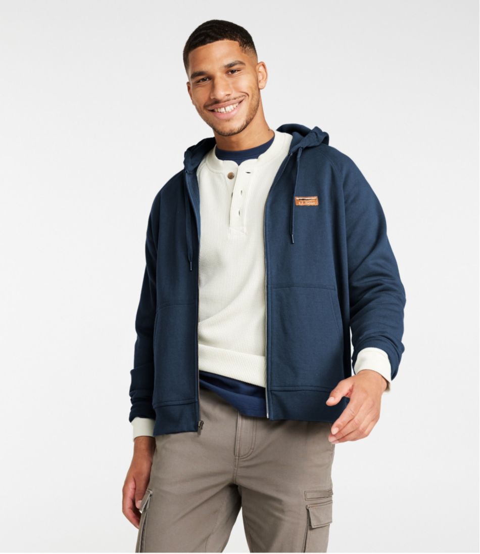 L.L.Bean | Men's Katahdin Iron Works® Full-Zip Sweatshirt, Hooded
