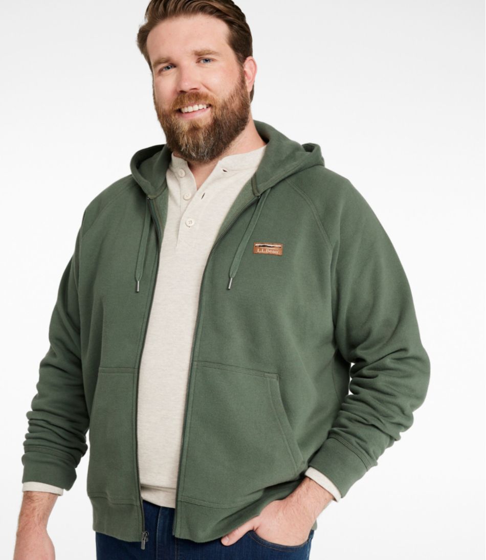 L.L.Bean | Men's Katahdin Iron Works® Full-Zip Sweatshirt, Hooded