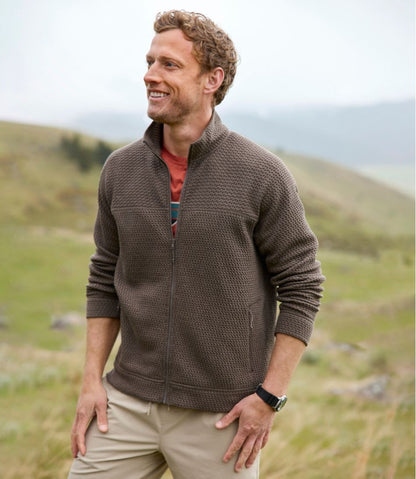 L.L.Bean | Men's Ridgeknit Full-Zip Jacket