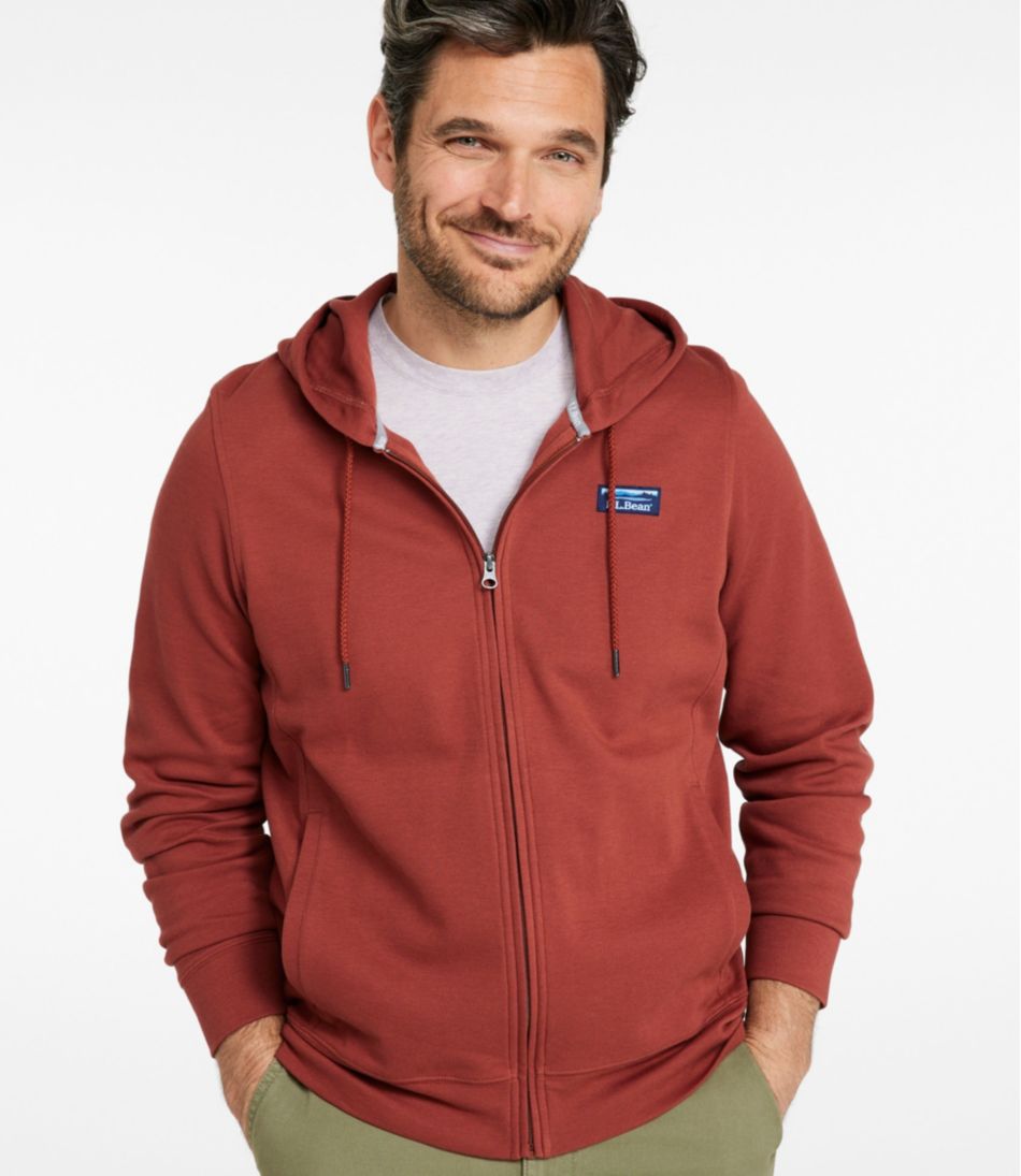 L.L.Bean | Men's Comfort Stretch Performance® Piqué, Full-Zip Hoodie