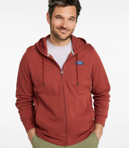 L.L.Bean | Men's Comfort Stretch Performance® Piqué, Full-Zip Hoodie