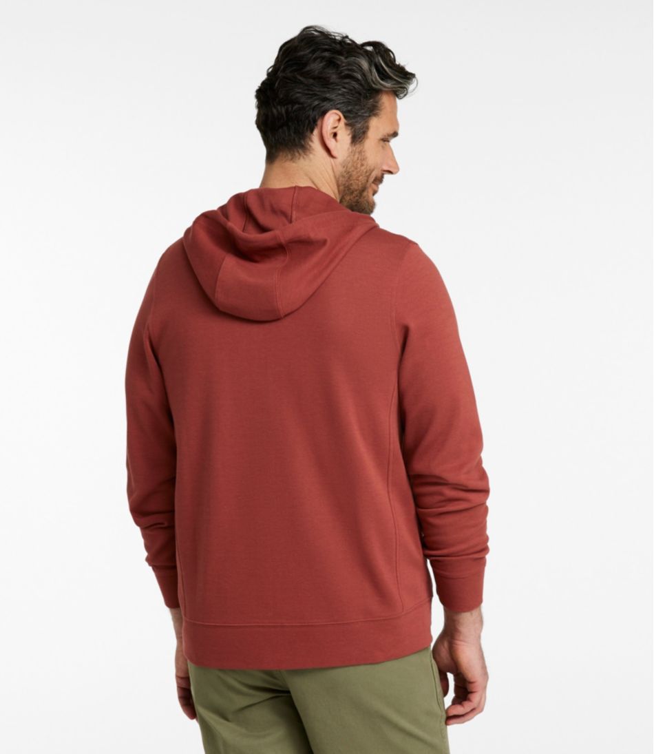 L.L.Bean | Men's Comfort Stretch Performance® Piqué, Full-Zip Hoodie