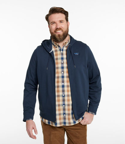 L.L.Bean | Men's Comfort Stretch Performance® Piqué, Full-Zip Hoodie