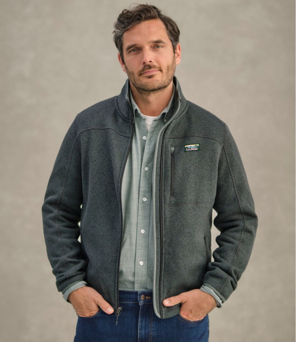 L.L.Bean | Men's L.L.Bean Sweater Fleece Full-Zip Jacket