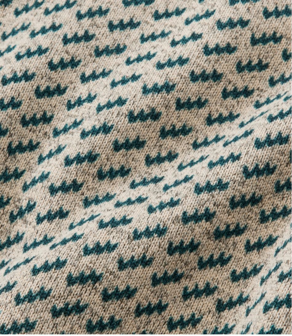 L.L.Bean | Men's L.L.Bean Sweater Fleece Pullover, Print