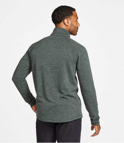 L.L.Bean | Men's Adventure Grid Fleece, Quarter-Zip