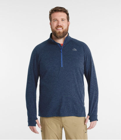 L.L.Bean | Men's Adventure Grid Fleece, Quarter-Zip