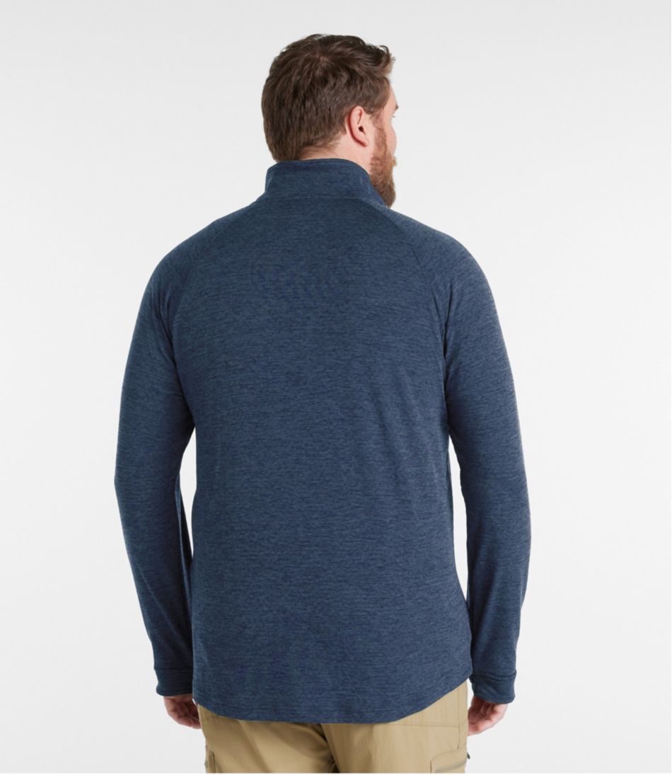 L.L.Bean | Men's Adventure Grid Fleece, Quarter-Zip