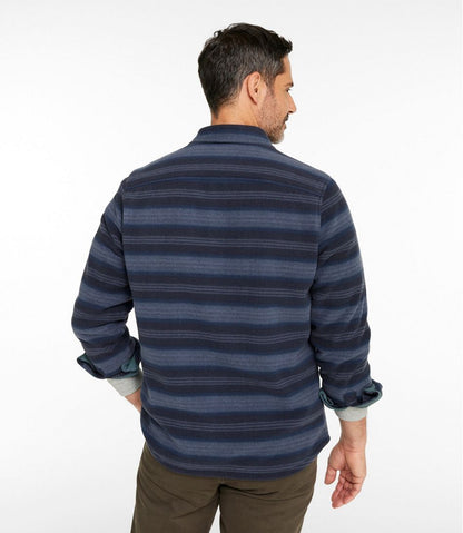 L.L.Bean | Men's Bean's Mariner Fleece Shirt, Print