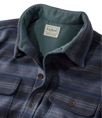 L.L.Bean | Men's Bean's Mariner Fleece Shirt, Print