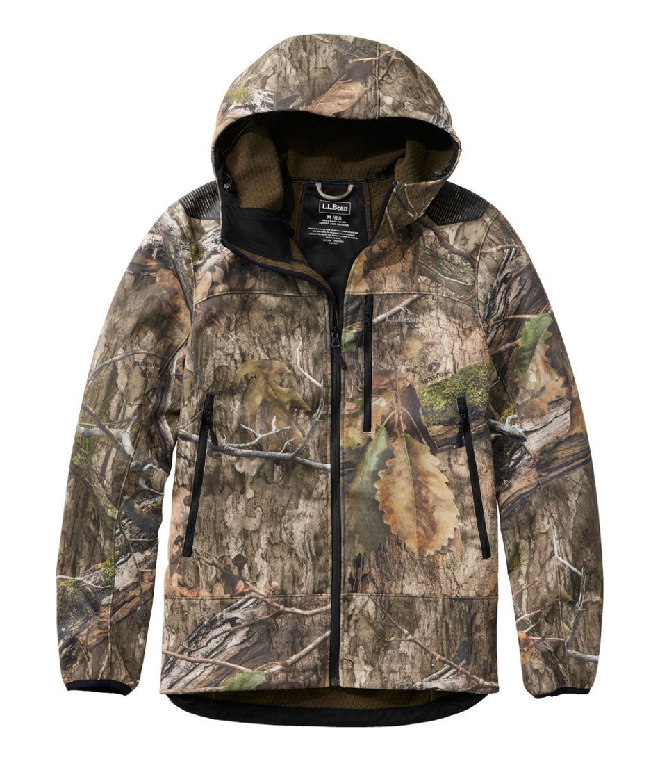 L.L.Bean | Men's Ridge Runner Softshell Jacket, Camo