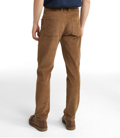 L.L.Bean | Men's BeanFlex® Corduroy Pants, Five-Pocket, Standard Fit, Straight Leg