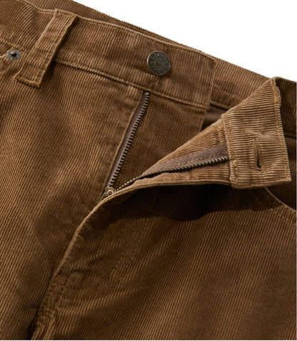 L.L.Bean | Men's BeanFlex® Corduroy Pants, Five-Pocket, Standard Fit, Straight Leg