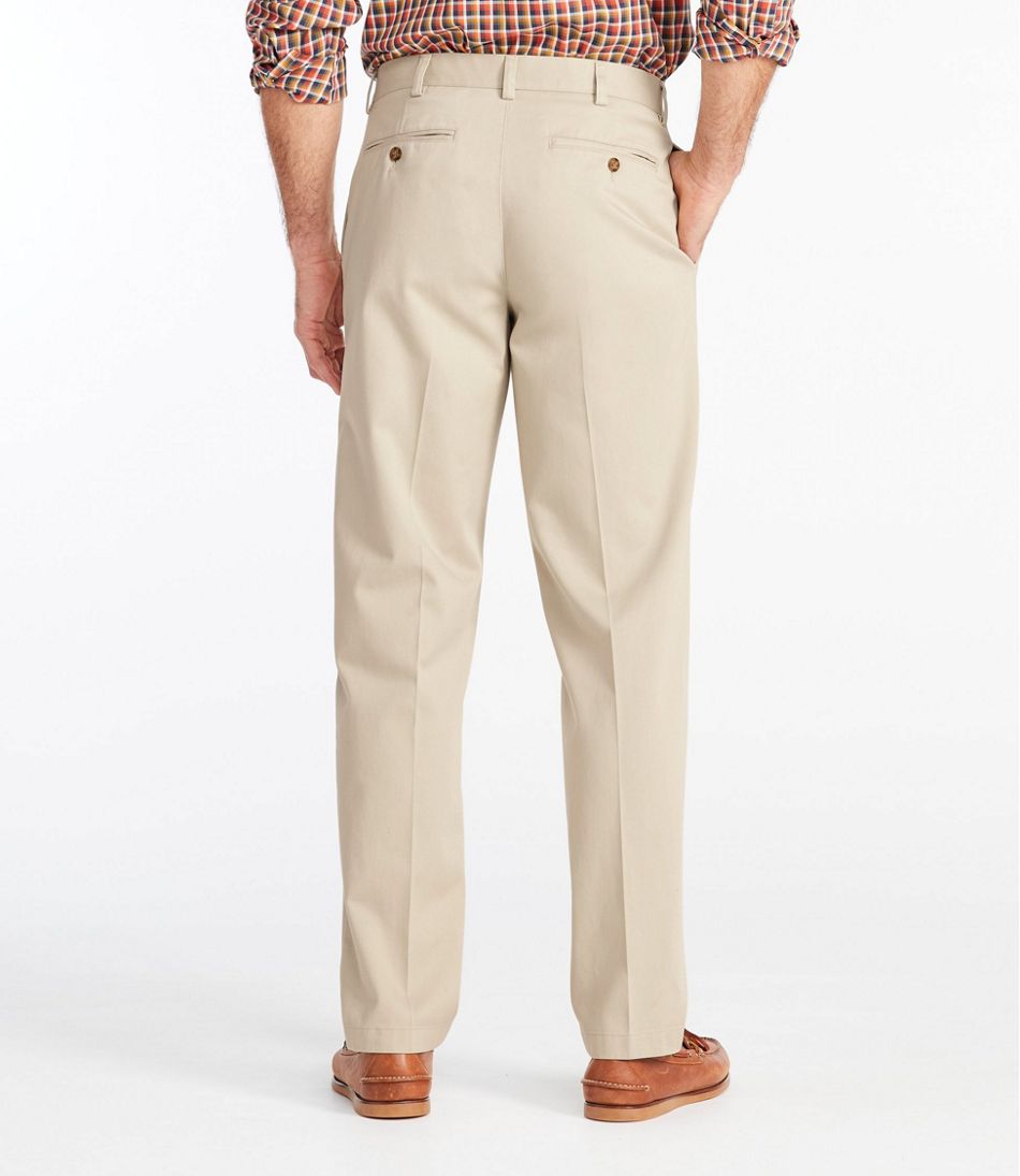L.L.Bean | Men's Wrinkle-Free Double L® Chinos, Classic Fit, Plain Front