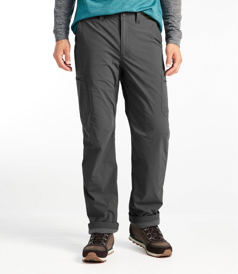L.L.Bean | Men's Cresta Hiking Pants, Standard Fit, Fleece-Lined