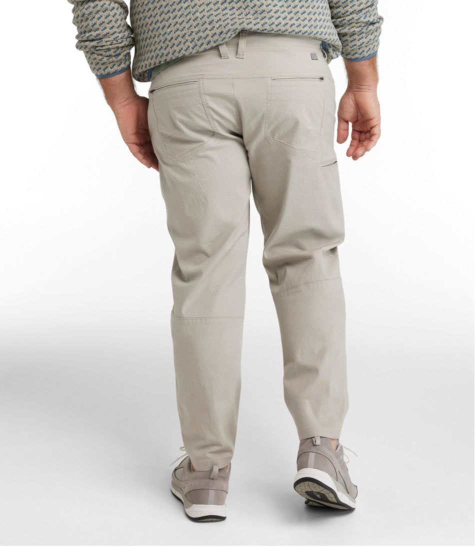 L.L.Bean | Men's Explorer Ripstop Pants, Fixed Waist, Standard Fit, Tapered Leg