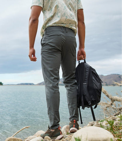 L.L.Bean | Men's Explorer Ripstop Pants, Fixed Waist, Standard Fit, Tapered Leg