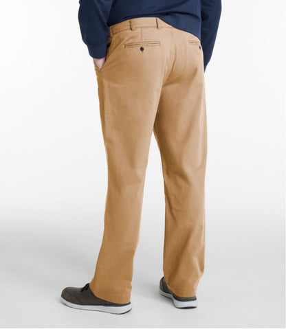 L.L.Bean | Men's Lakewashed® Stretch Khakis, Standard Fit, Straight Leg