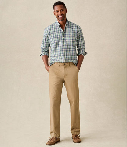 L.L.Bean | Men's Lakewashed® Stretch Khakis, Standard Fit, Straight Leg