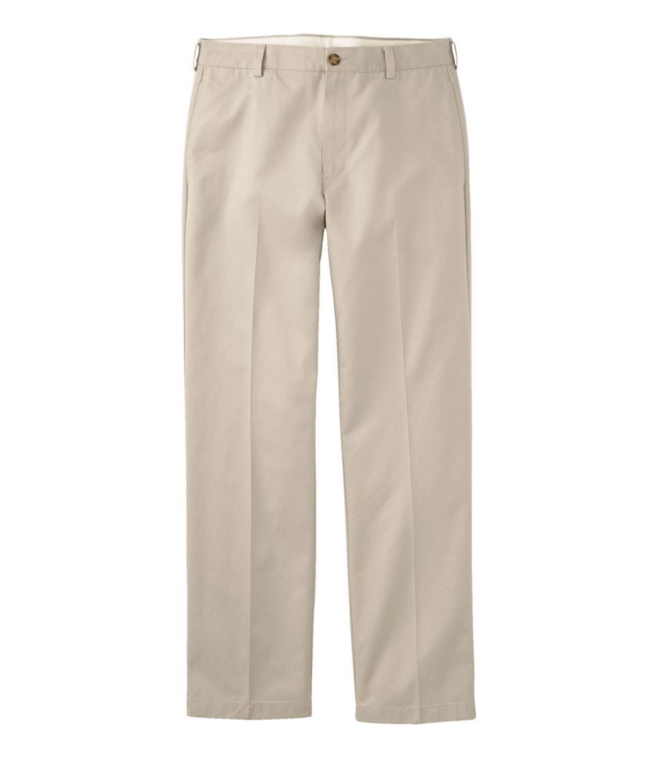 L.L.Bean | Men's Wrinkle-Free Double L® Chinos, Natural Fit, Plain Front