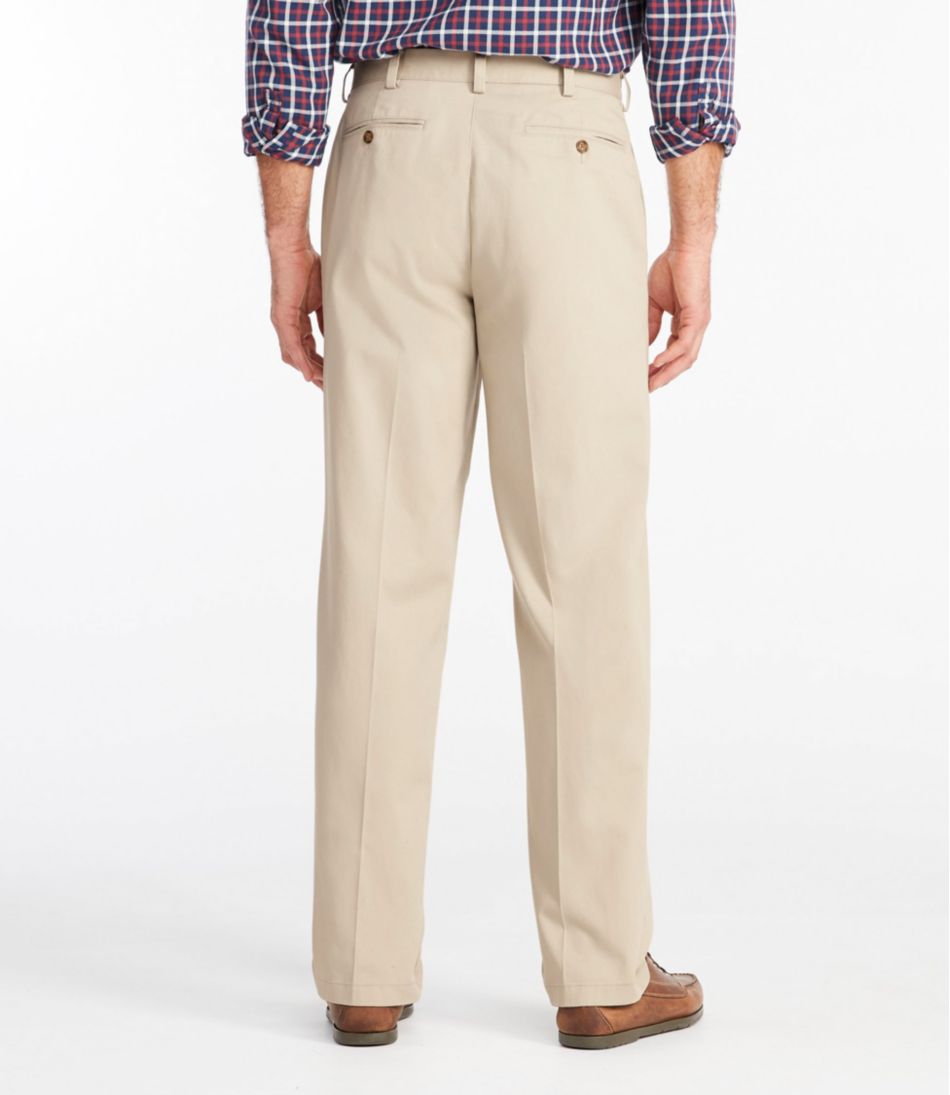 L.L.Bean | Men's Wrinkle-Free Double L® Chinos, Natural Fit, Plain Front