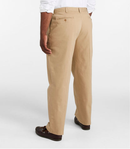 L.L.Bean | Men's Wrinkle-Free Double L® Chinos, Natural Fit, Plain Front