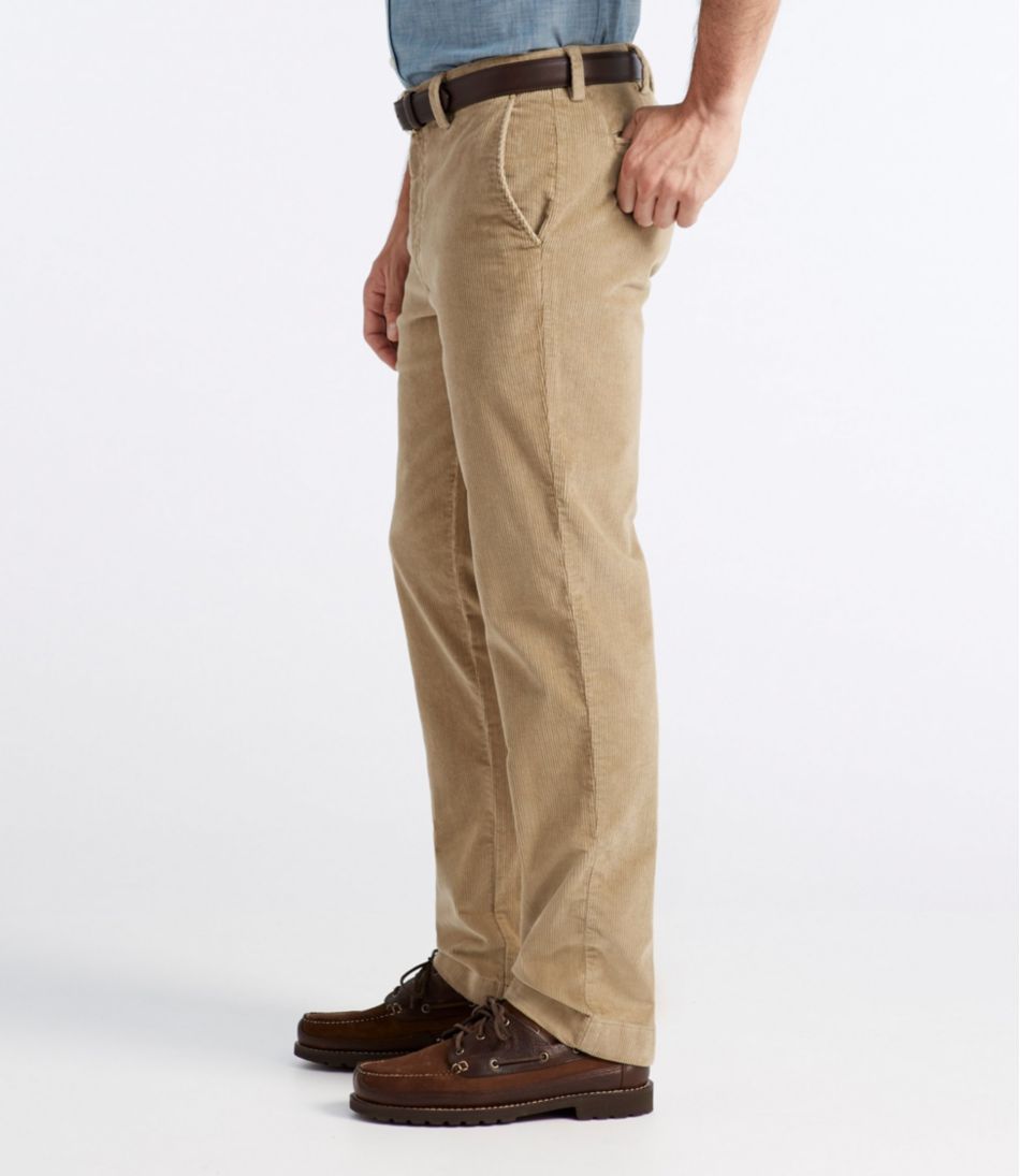 L.L.Bean | Men's L.L.Bean Stretch Country Corduroy Pants, Classic Fit, Plain Front