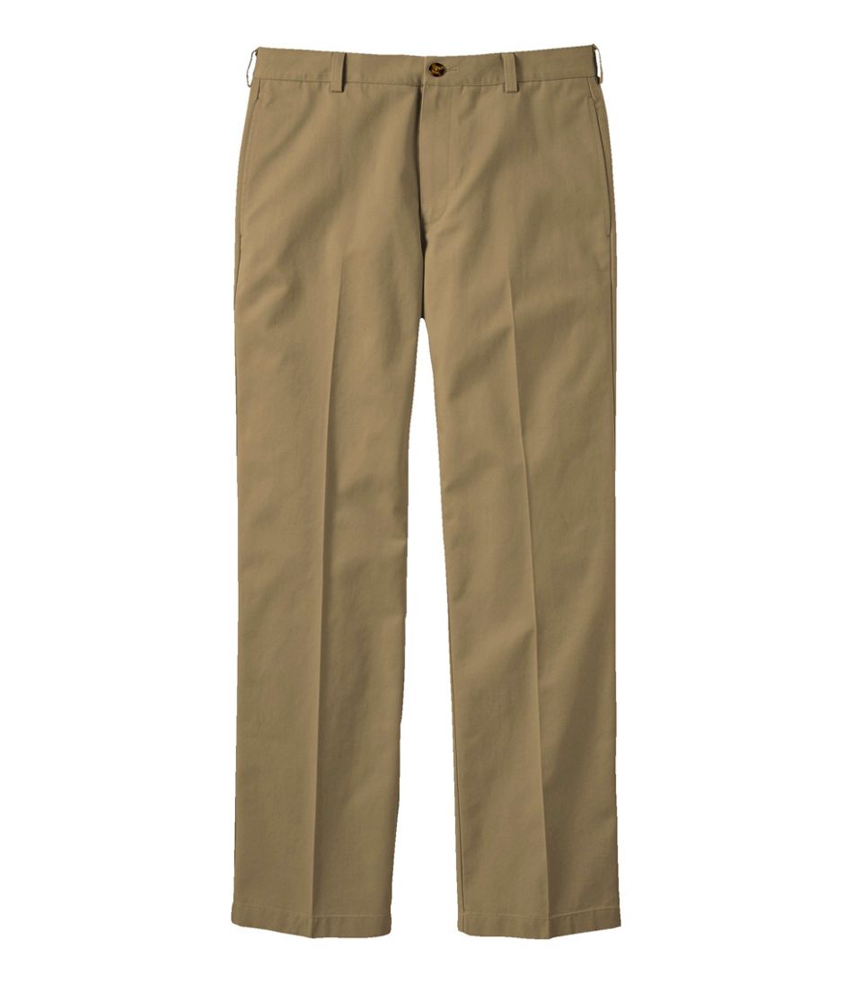 L.L.Bean | Men's Wrinkle-Free Double L® Chinos, Standard Fit, Plain Front