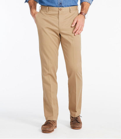L.L.Bean | Men's Wrinkle-Free Double L® Chinos, Standard Fit, Plain Front