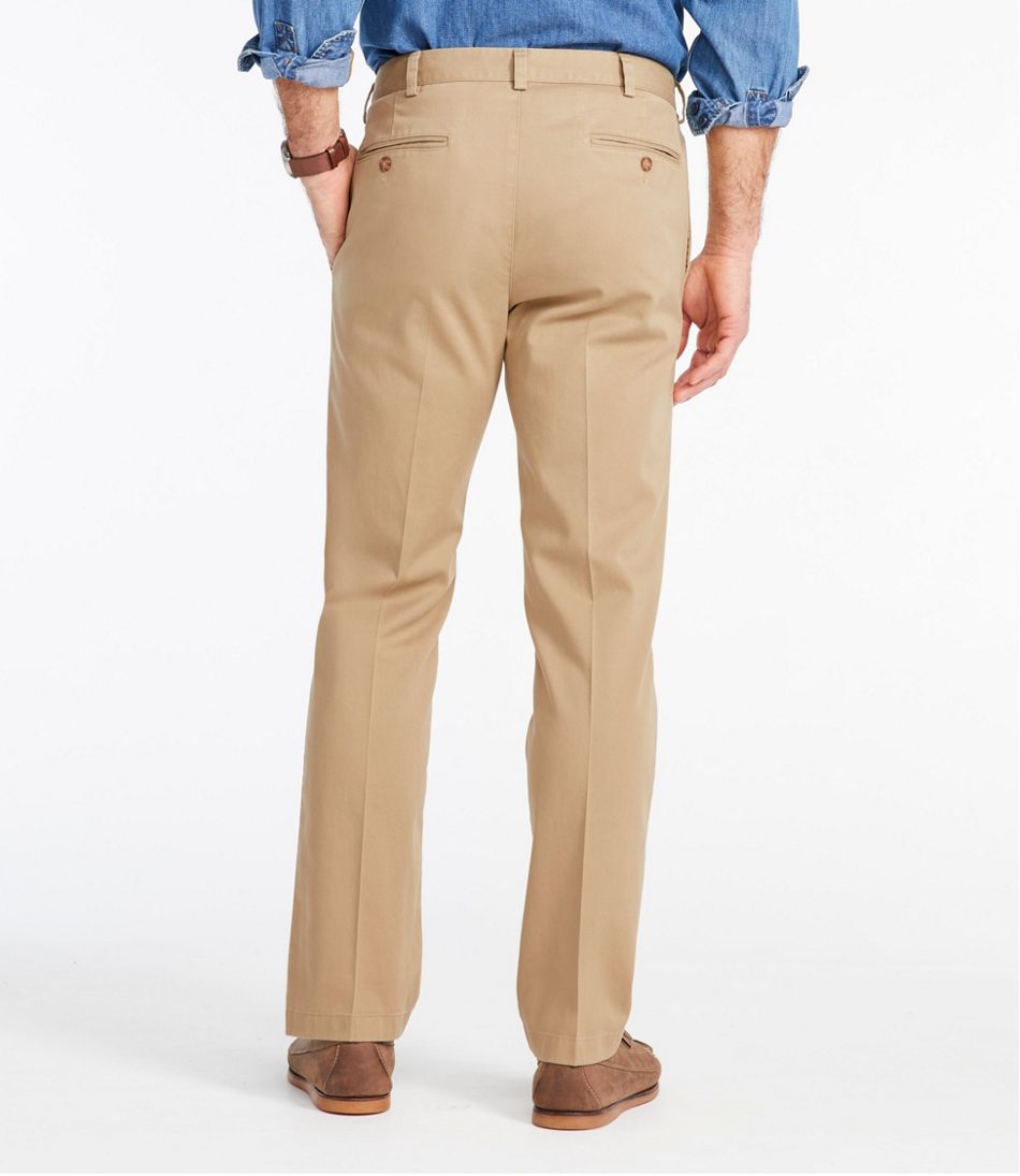 L.L.Bean | Men's Wrinkle-Free Double L® Chinos, Standard Fit, Plain Front