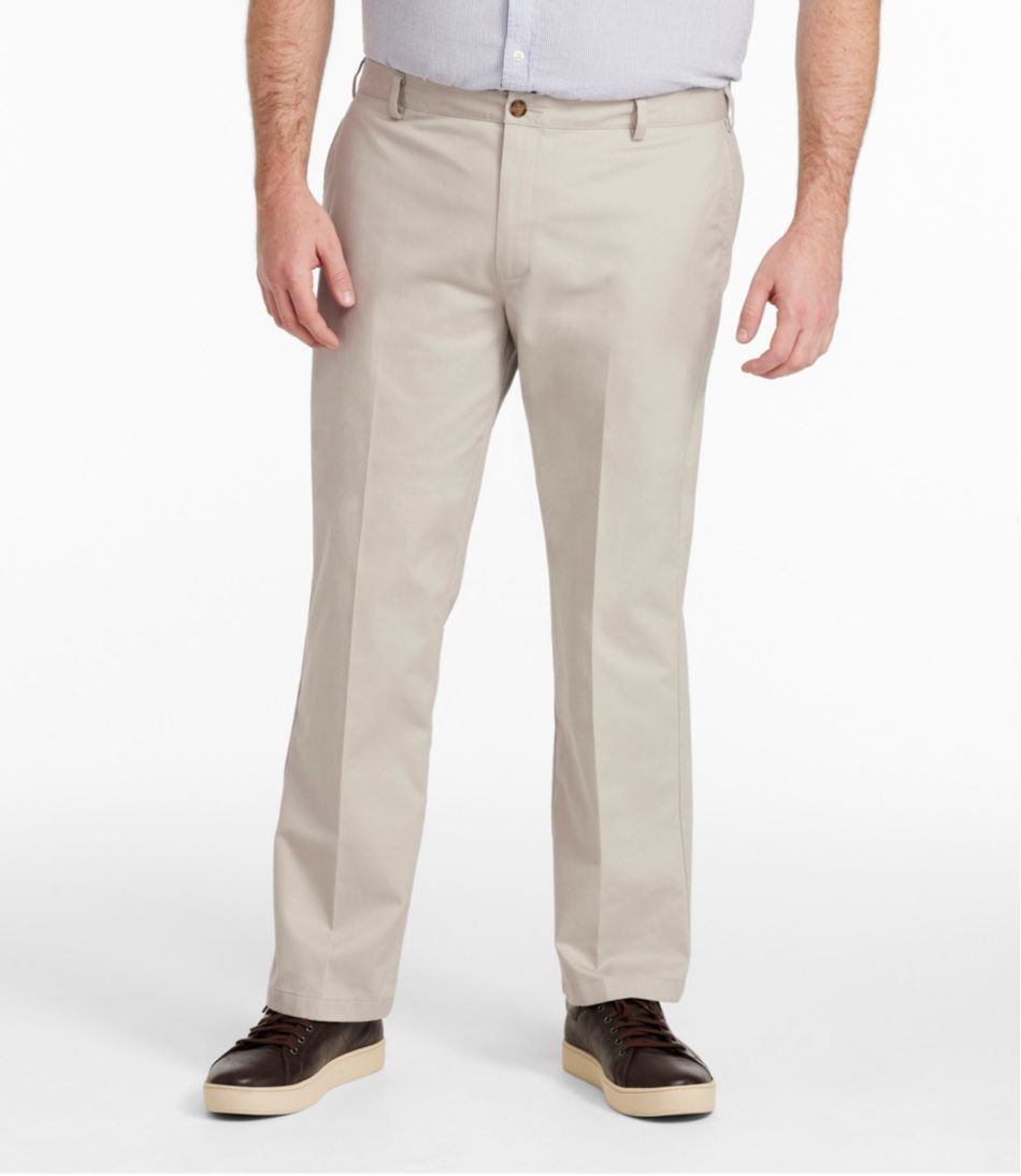 L.L.Bean | Men's Wrinkle-Free Double L® Chinos, Standard Fit, Plain Front
