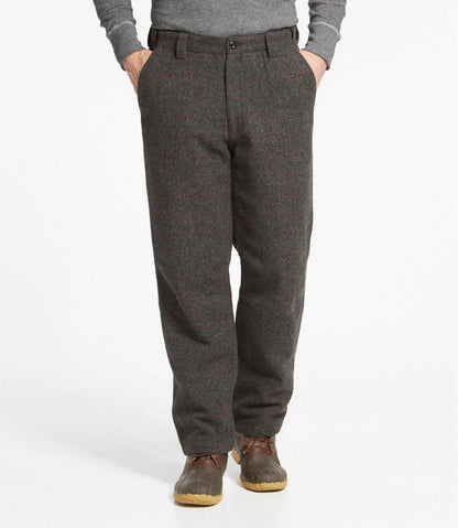 L.L.Bean | Men's Maine Guide Wool Pants with PrimaLoft, Plaid