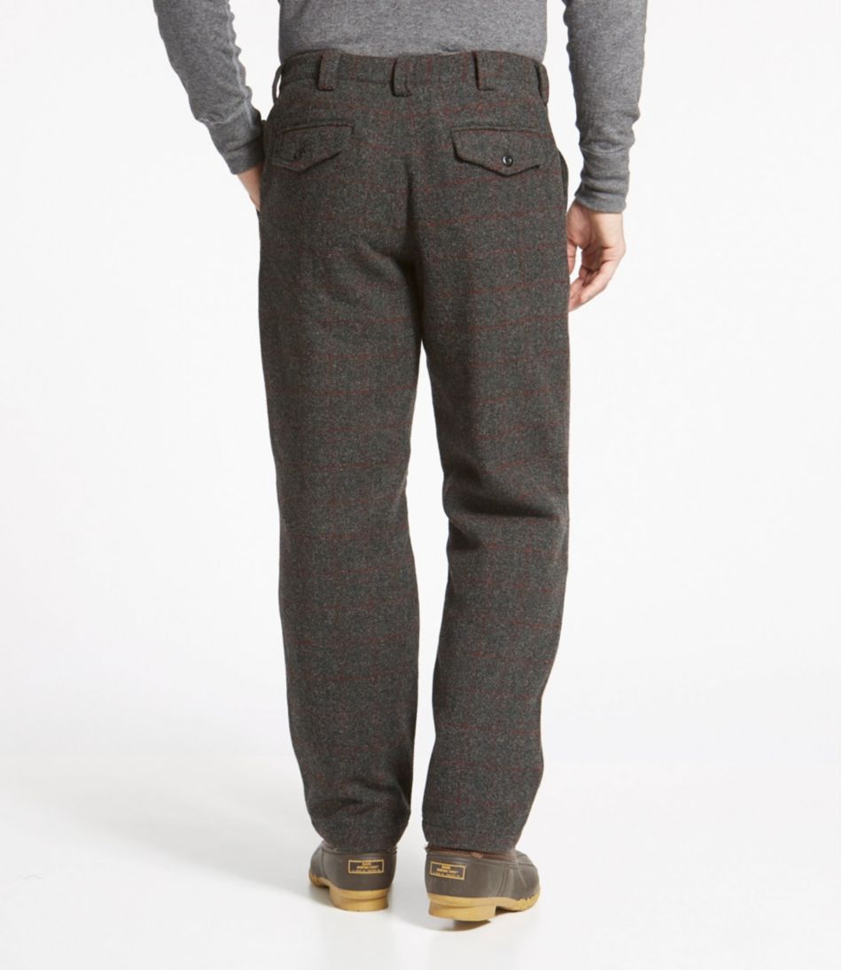 L.L.Bean | Men's Maine Guide Wool Pants with PrimaLoft, Plaid