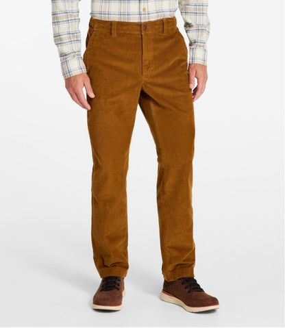 L.L.Bean | Men's BeanFlex® Corduroy Pants, Standard Fit, Straight Leg, Comfort Waist