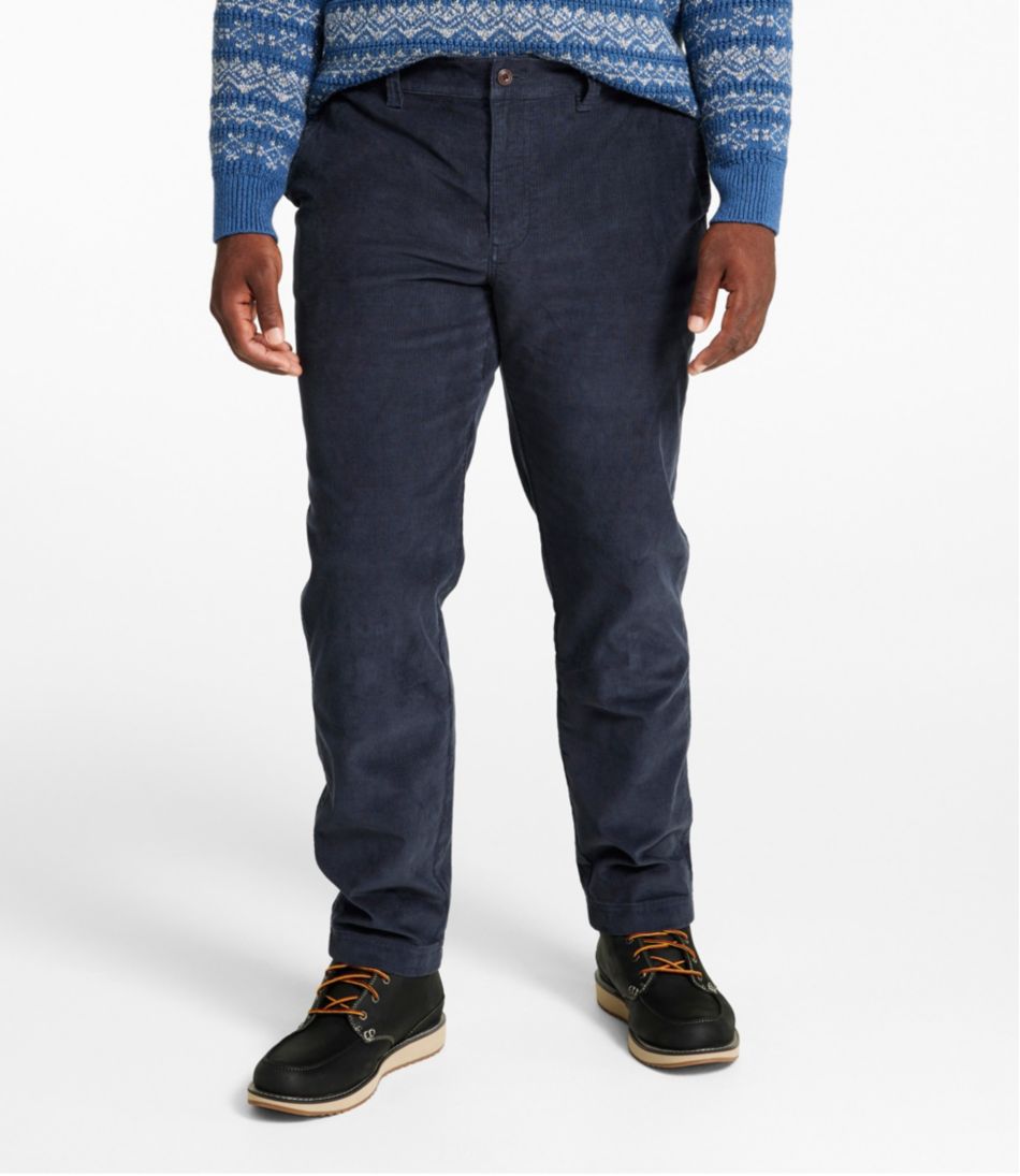 L.L.Bean | Men's BeanFlex® Corduroy Pants, Standard Fit, Straight Leg, Comfort Waist