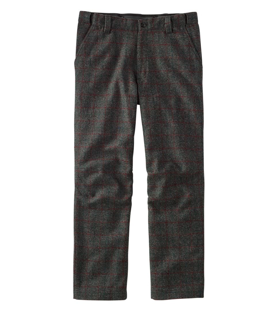 L.L.Bean | Men's Maine Guide Wool Pant, Malone Plaid