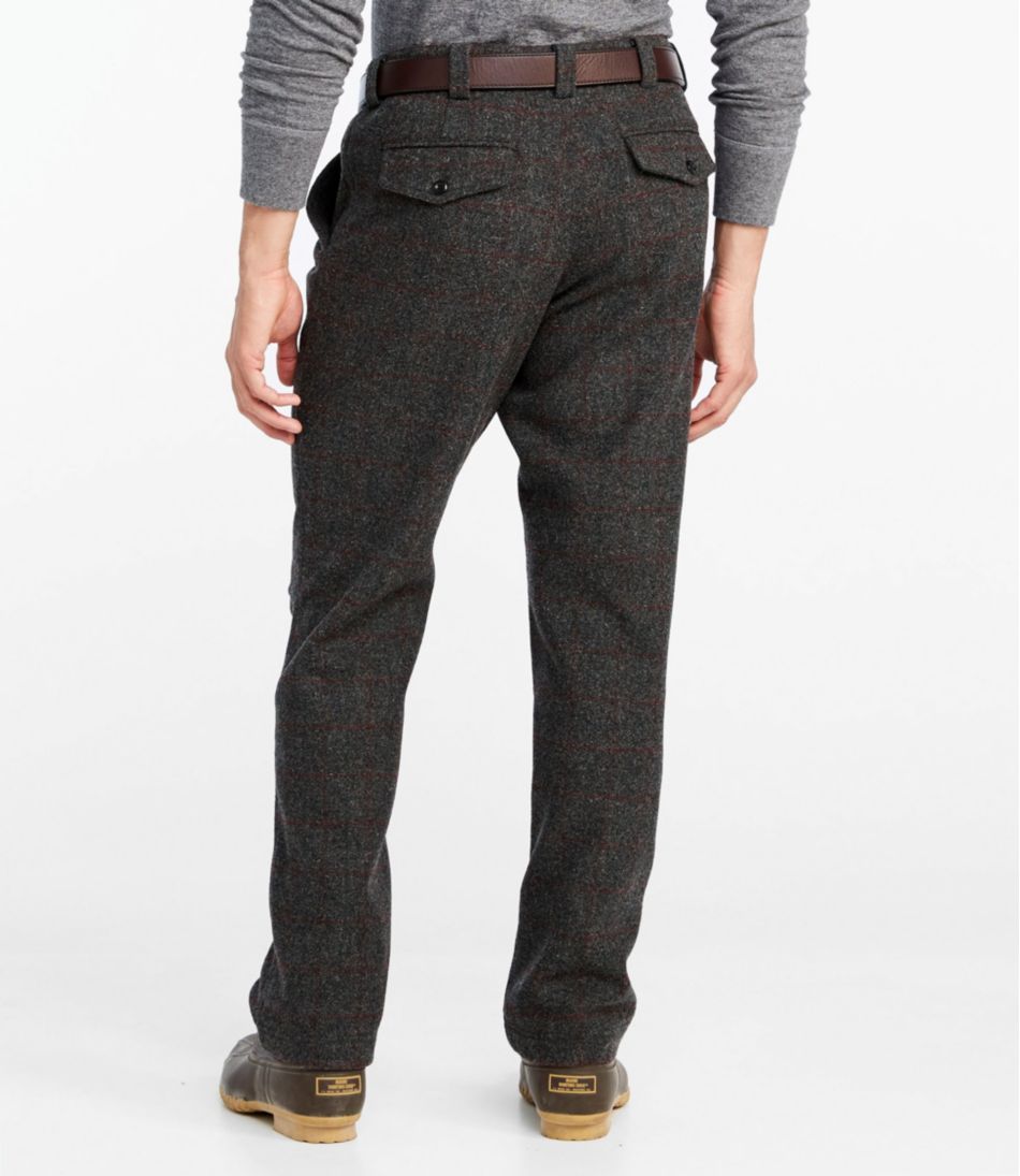 L.L.Bean | Men's Maine Guide Wool Pant, Malone Plaid