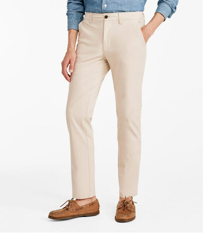 L.L.Bean | Men's Easy-Care Stretch Chinos, Slim Fit, Straight Leg