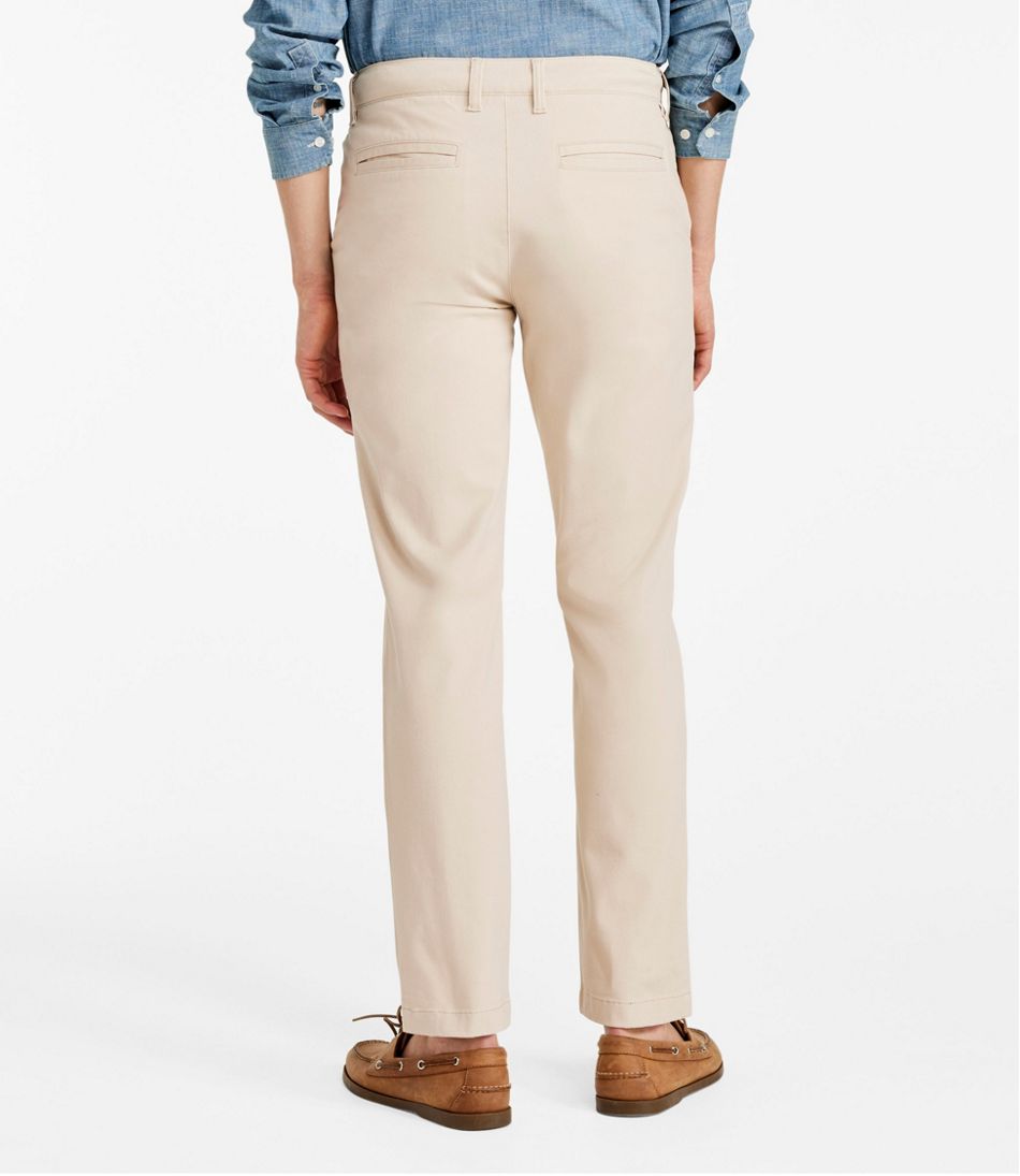 L.L.Bean | Men's Easy-Care Stretch Chinos, Slim Fit, Straight Leg
