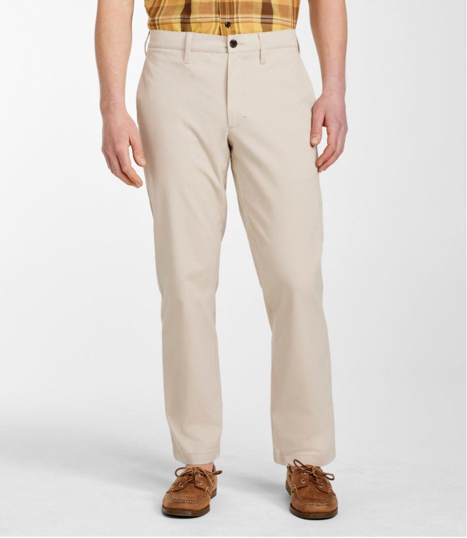 L.L.Bean | Men's Easy-Care Stretch Chinos, Classic Fit, Straight Leg