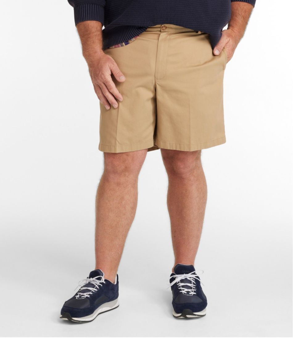 L.L.Bean | Men's Wrinkle-Free Double L® Chino Shorts, Classic Fit, 8"