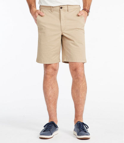 L.L.Bean | Men's Lakewashed® Stretch Khaki Shorts, 9"