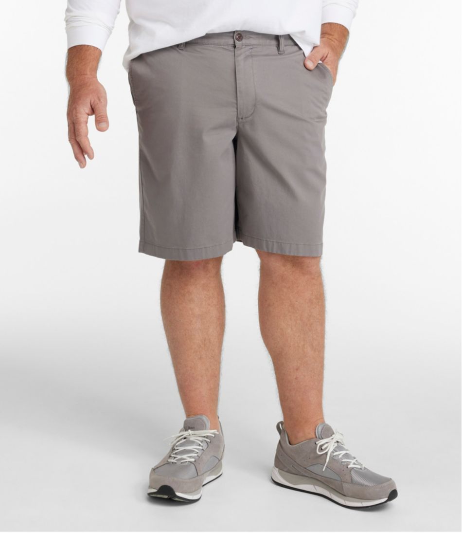 L.L.Bean | Men's Lakewashed® Stretch Khaki Shorts, 9"