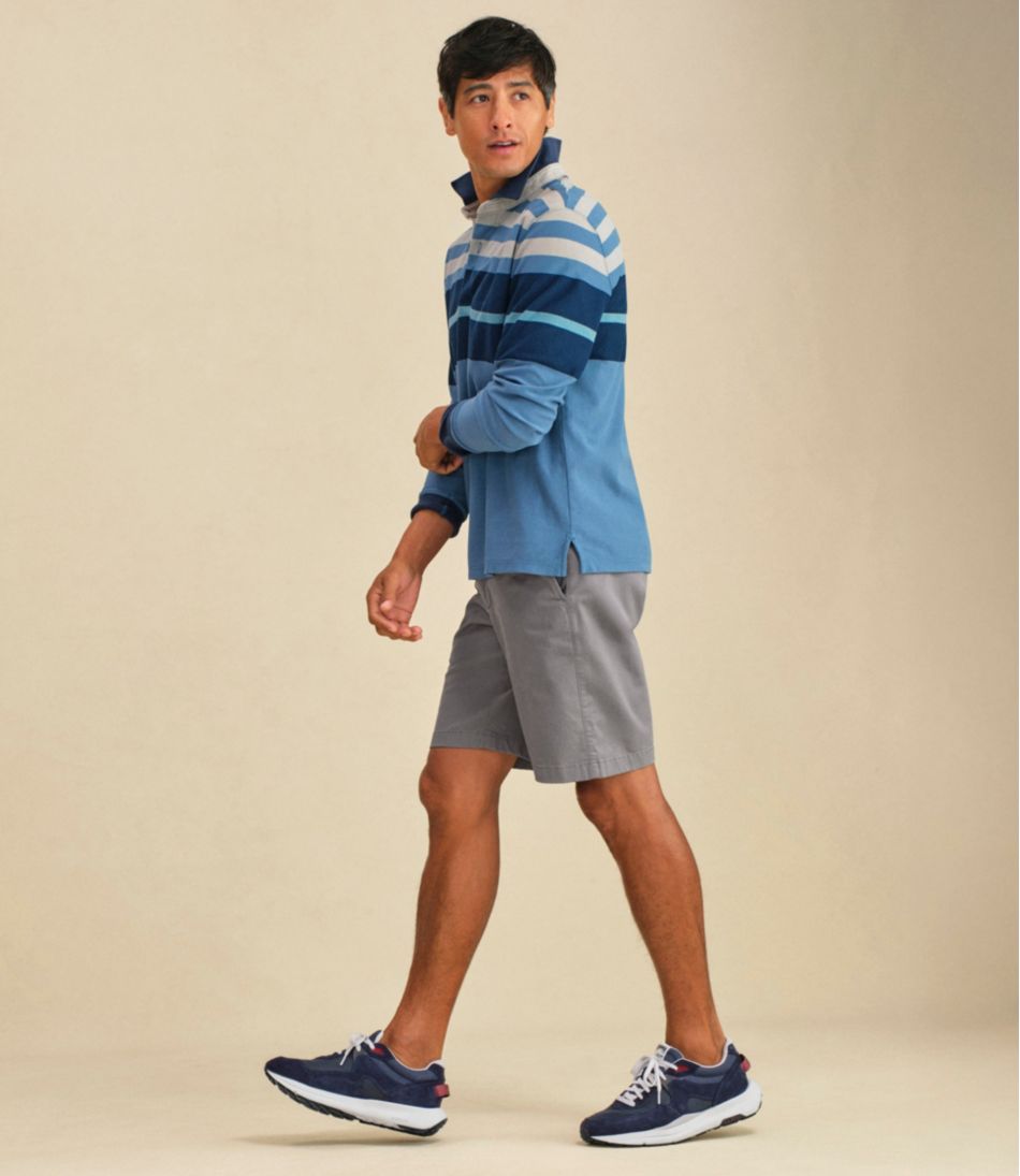 L.L.Bean | Men's Lakewashed® Stretch Khaki Shorts, 9"
