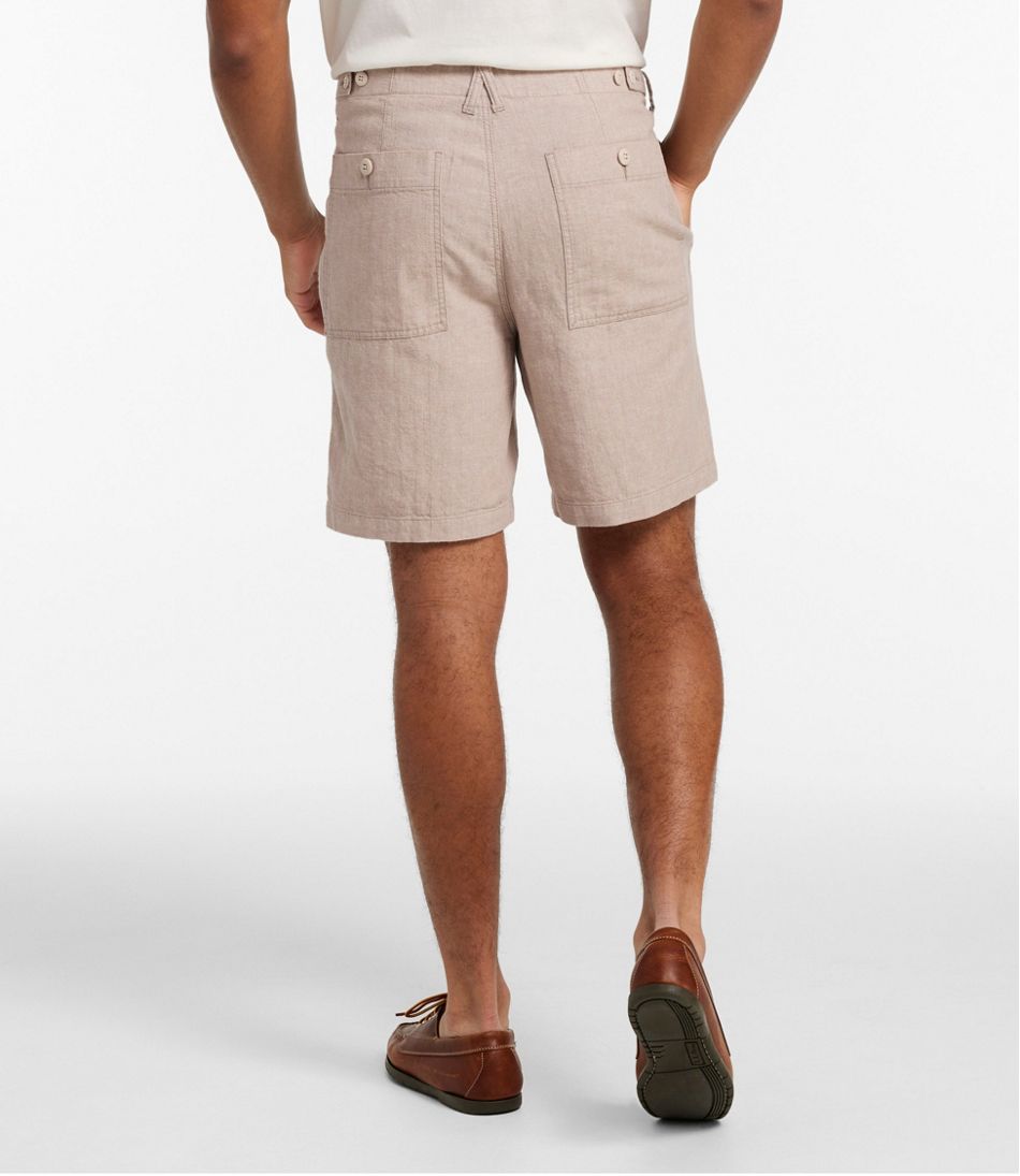 L.L.Bean | Men's Signature Herringbone Shorts, 8"